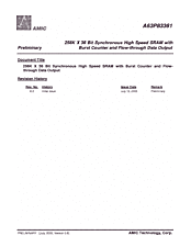 DataSheet A67L93181 pdf